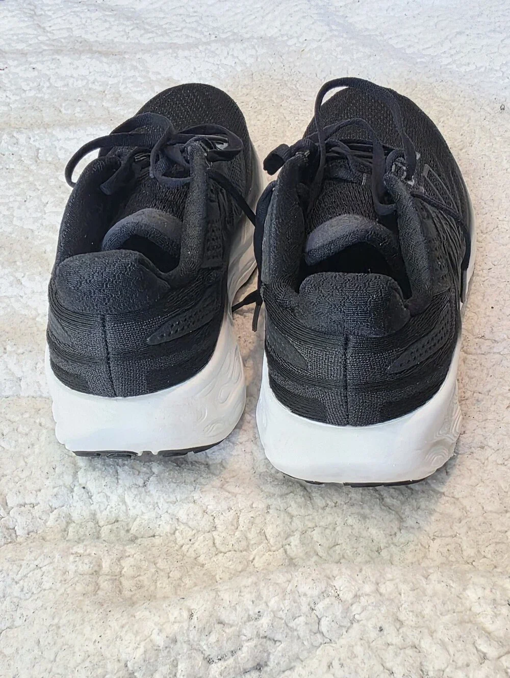 New Balance Fresh Foam X 1080 v13 Black White Running Shoes Women's Size 7.5